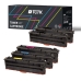 Multipack (4) Toners Multiple colors Compatible with Samsung CLP, CLX - Replaces CLT-C506L (SU038A)